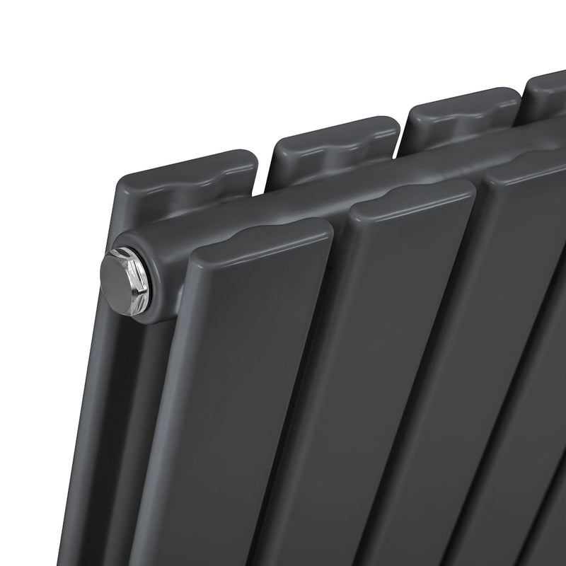 Baridi Horizontal Radiator DH340 600x700mm Anthracite