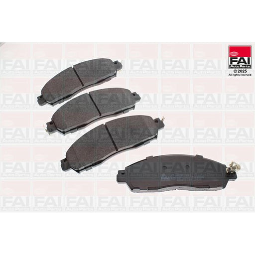 FAI Front Brake Pad Set fits Nissan Leaf 2017 on