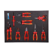 Laser Insulated Pliers Set in Foam Inlay 8485 Laser - Dynamic Drive