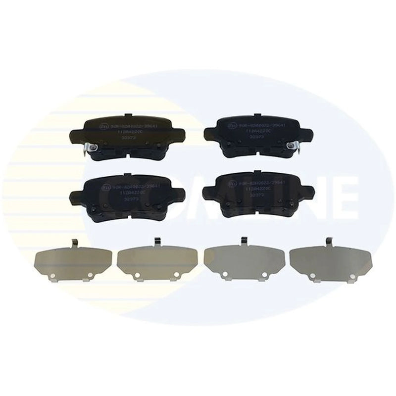 Comline Rear Brake Pad Set fits Opel Insignia B Grand Sport 2017 on 1.5 1.6 2.0