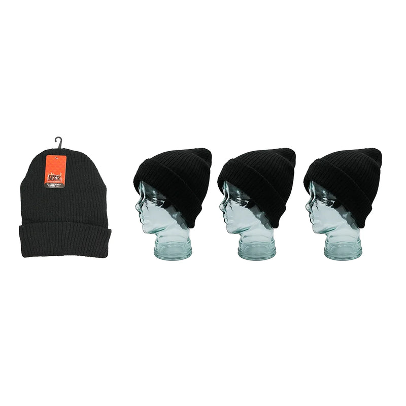 Thermo Max Black Hat 1pk Outdoor Clothing