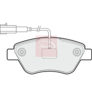 Apec Front & Rear Pads fits Alfa Romeo Mito 2008-2018 0.9 1.4