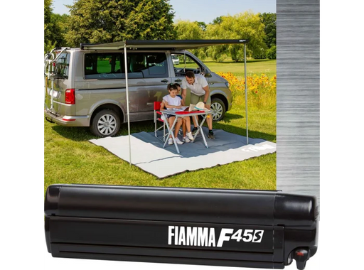 Fiamma F45S Deep Black 260M Royal Grey 06759H01R Awning