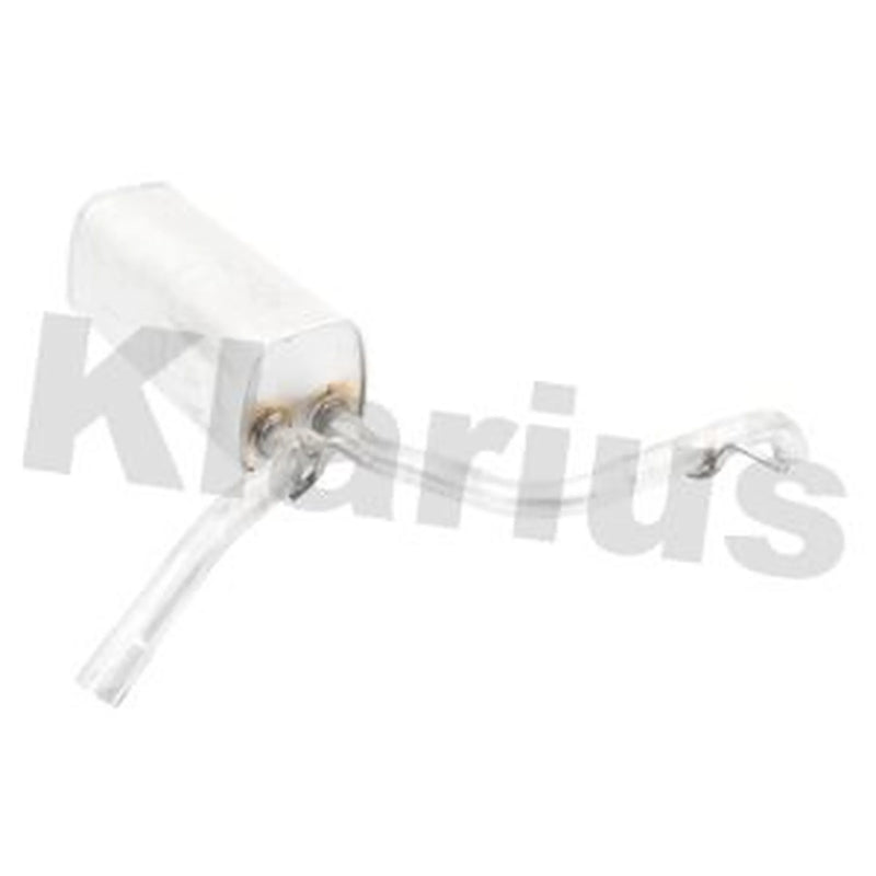Klarius Box With Tail Pipe Rear fits Audi A2 2000-2005 1.4