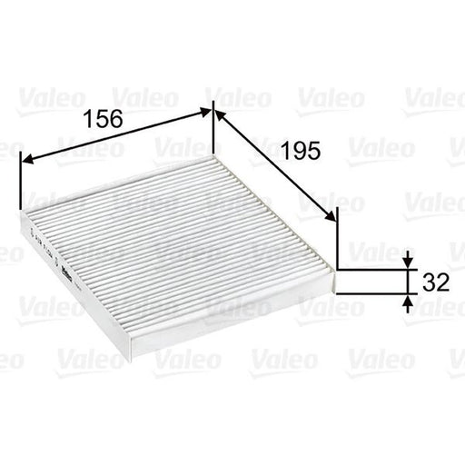 Valeo Cabin Air Filter (Pollen Filter) 715637