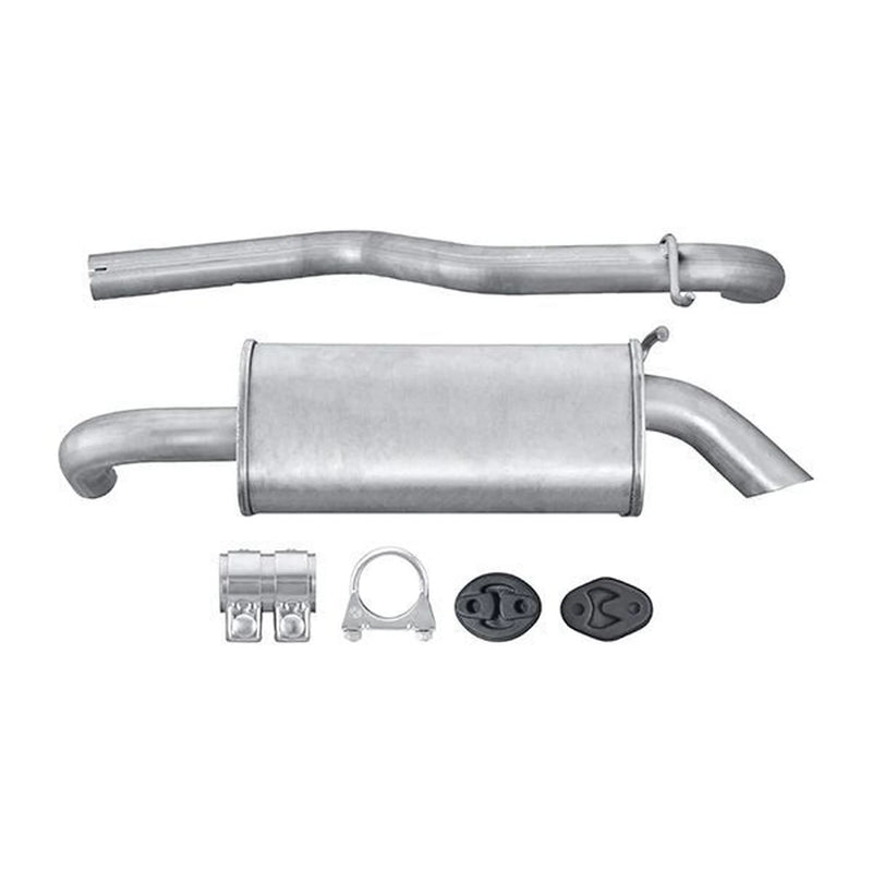 Hella End Silencer Rear fits Ford Mondeo 2000-2007 1.8 2.0
