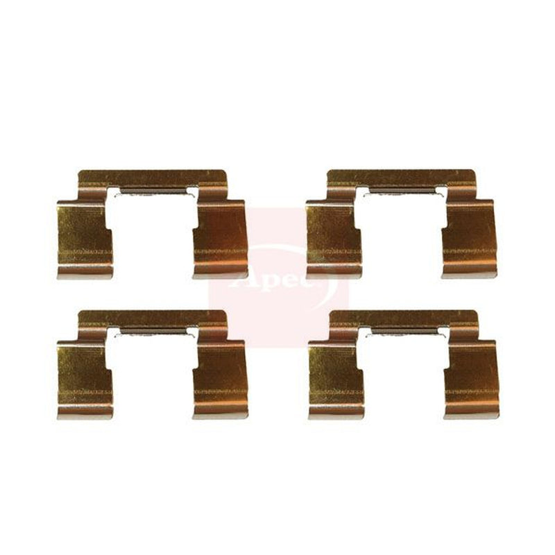 Apec Brake Pad Accessory Fitting Kit Front fits Nissan Almera 2000-2006