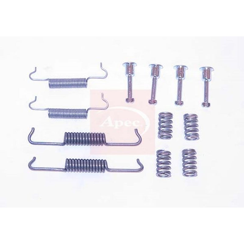 Apec Parking Brake Shoe Accessory Kit Rear fits MG Zt 2001-2005 1.8 2.0