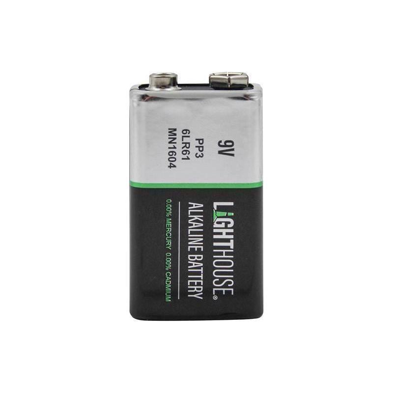 Lighthouse 9V LR61 Alkaline Battery 1100 mAh (Single Pack) Lighthouse - NN4 Online