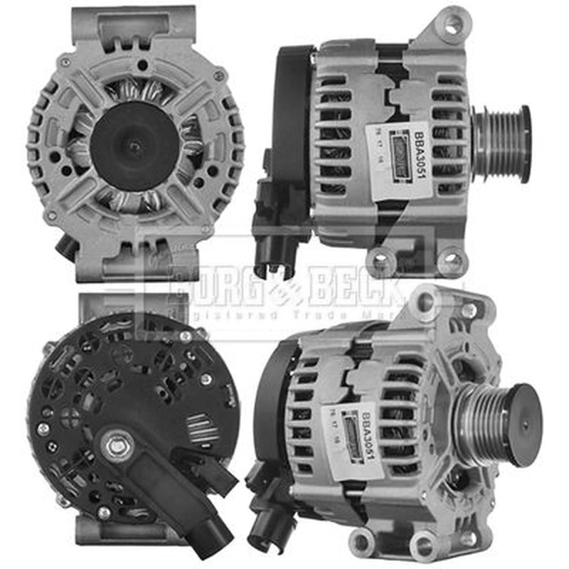 Borg & Beck Car Alternator 12V BBA3051
