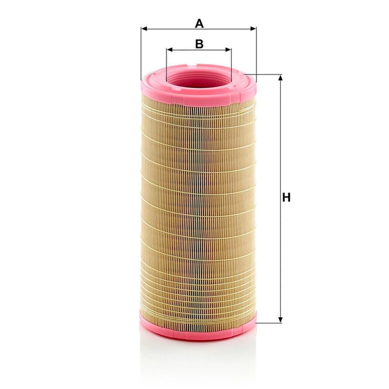 MANN-FILTER Engine Air Filter fits John Deere Series 5015 2003-2008