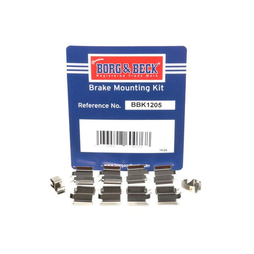 Borg & Beck Brake Pad Accessory Fitting Kit Front BBK1205