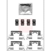 Apec Brake Pad Accessory Fitting Kit Front fits Mazda 2 2014 on 1.5