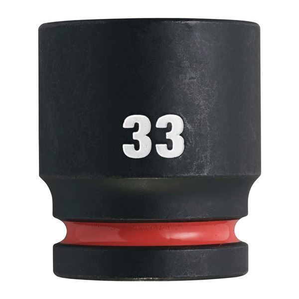 Milwaukee 33mm 3/4 Impact Socket Std-1Pc New 4932480370 Milwaukee - Dynamic Drive
