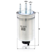 MANN-FILTER Fuel Filter Element