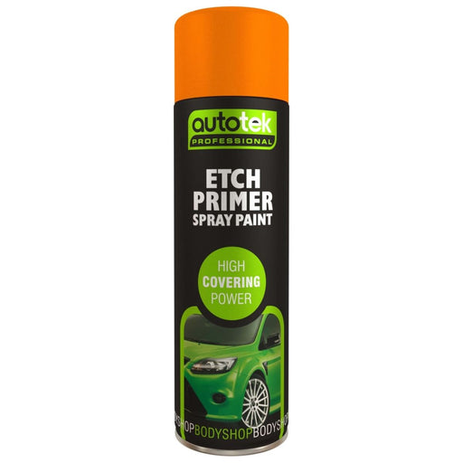 Autotek Professional Acid Etch Primer Aerosol 500ml For Galvanised Aluminium - image 1
