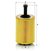 MANN-FILTER Service Kit with Air & Oil Filters fits VW Touareg 2003-2010 2.5