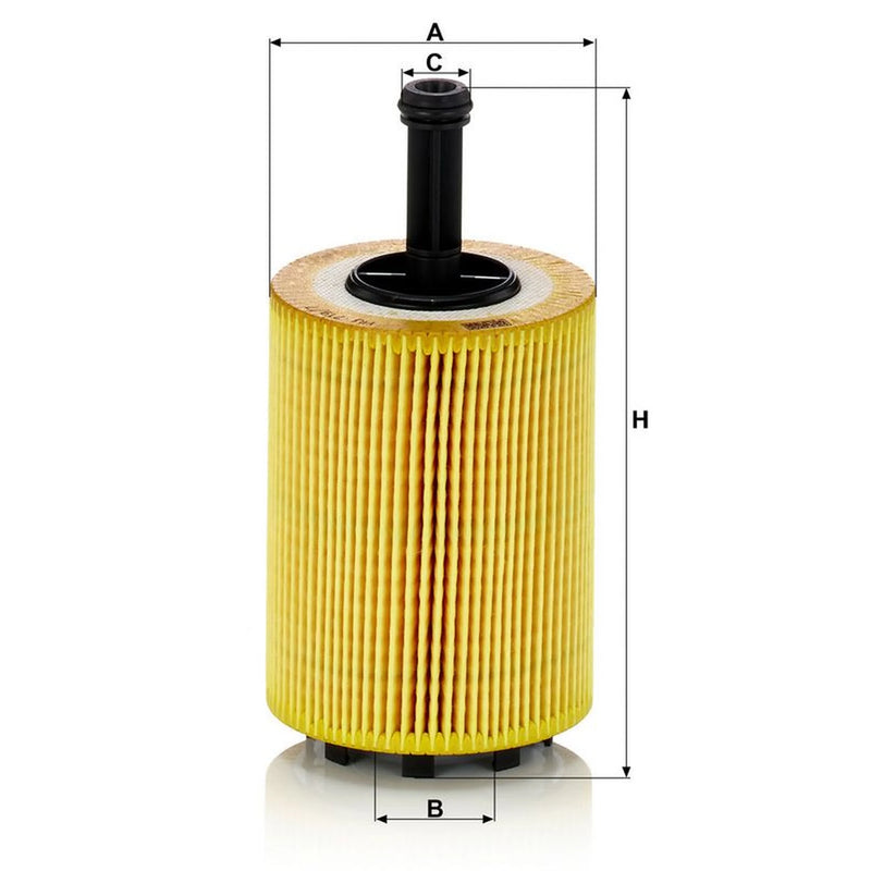 MANN-FILTER Service Kit with Air & Oil Filters fits VW Touareg 2003-2010 2.5