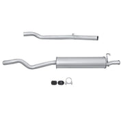 Hella End Silencer Rear fits Fiat Tipo 1987-1995 1.4 1.6 1.7