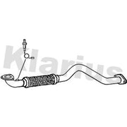 Klarius Exhaust Pipe OD fits Chevrolet Aveo / Kalos 2003-2008 1.4