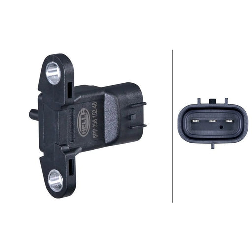 Hella Turbo Boost Pressure Sensor fits Toyota Dyna Platform 2006 on 3.0