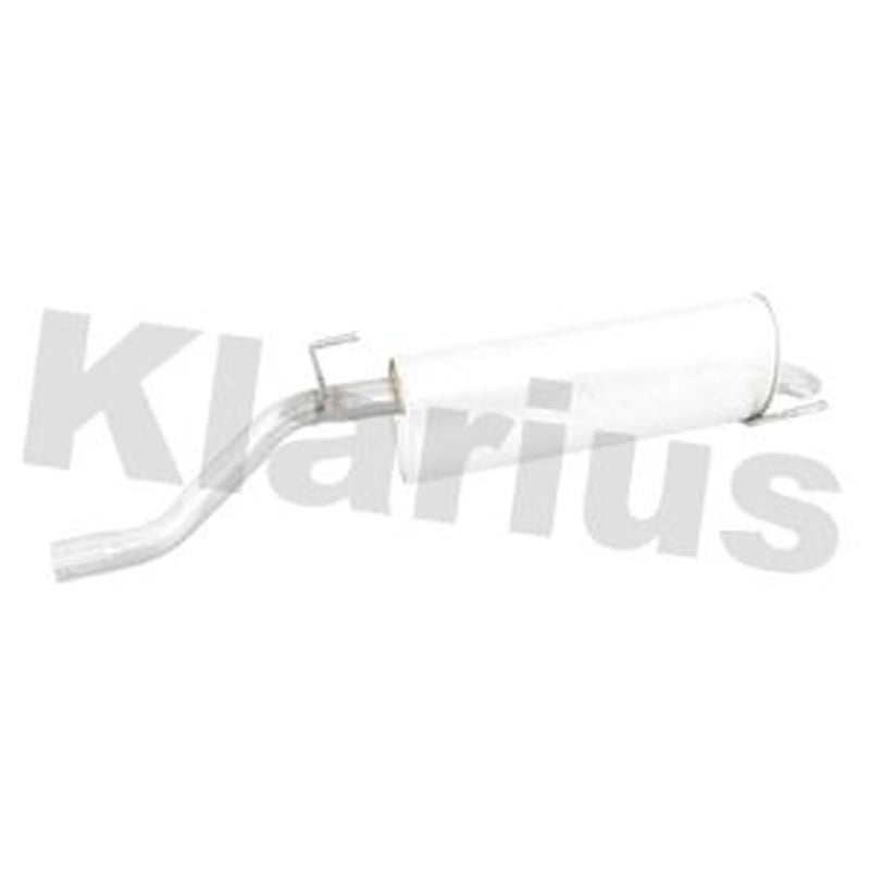 Klarius Box With Tail Pipe Rear fits Opel Corsa D 2006-2011 1.7