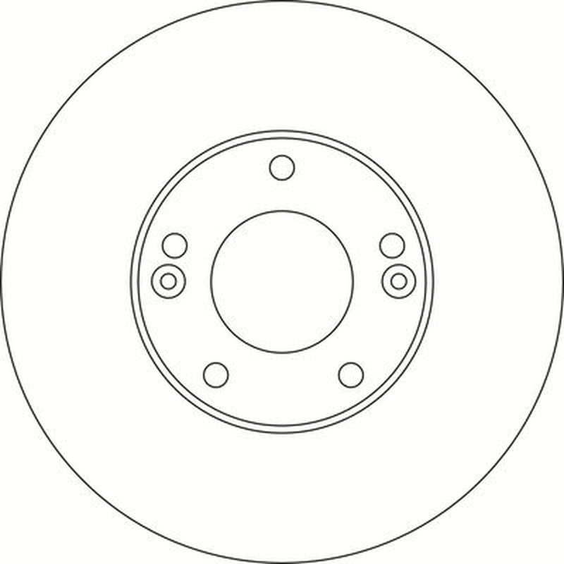 Abtex Front Brake Vented Discs & Pads fits Hyundai Kona 2017-2023 1.0 1.6