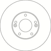 Abtex Front & Rear Brake Discs & Pads fits Hyundai Kona 2017-2023 1.0 1.6