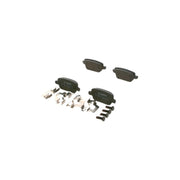Bosch Front & Rear Pads fits Ford Kuga I 2008-2012 2.0 2.5