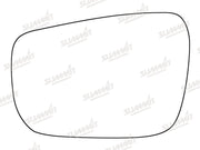 Summit Stick-On Standard Mirror Glass fits Nissan Navara 05 to 15 RHS Summit - Bars 4 Cars