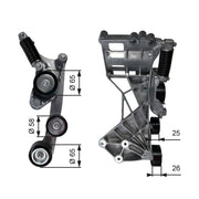 Gates Auxiliary Belt Tensioner T39136