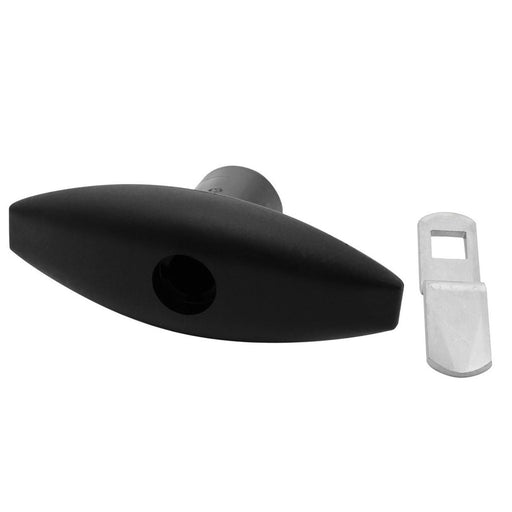 Zadi Push Lock Large Black for Caravan/Motorhomes Nova - Dynamic Drive