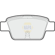 NAPA Rear Brake Pad Set fits Alfa Romeo Mito 2008-2018 1.4 1.6