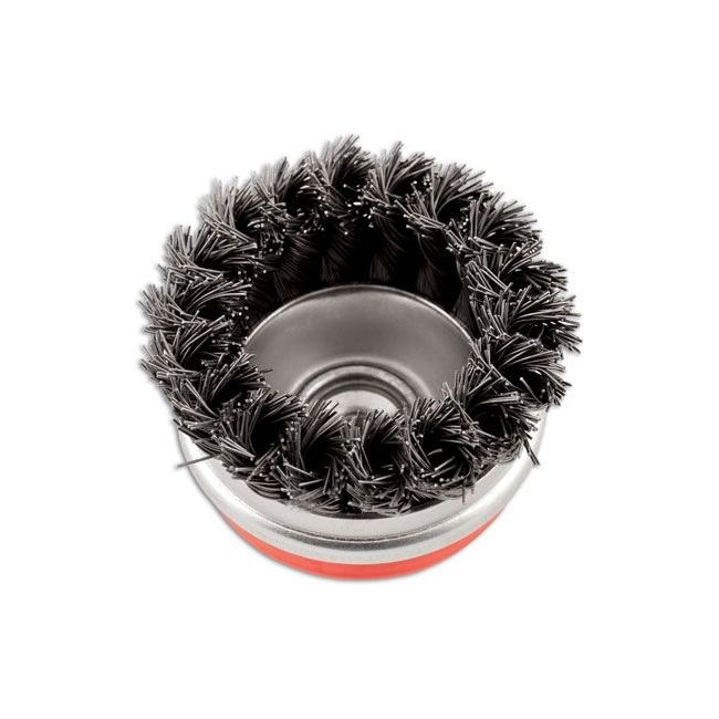 Connect Abracs Twist Knot Cup Brush 95mm x M14 1pc 32131 Tool Connection - Dynamic Drive