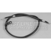 First Line Handbrake Cable Right Rear fits Fiat Multipla 1999-2010 1.6 1.9
