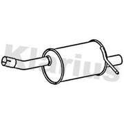Klarius Box With Tail Pipe Rear fits Dacia Duster 2010-2018 1.5