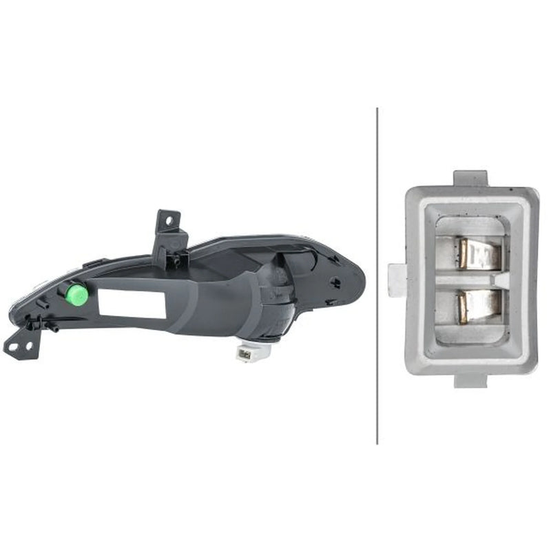 Hella Direction Indicator Light Right Front fits Peugeot 308 II 2013-2021