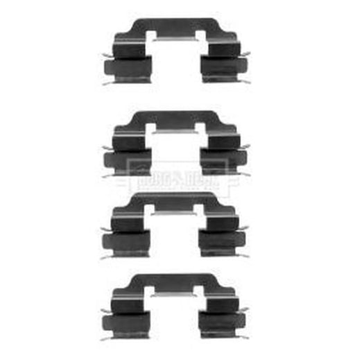 Borg & Beck Brake Pad Accessory Fitting Kit Front BBK1273