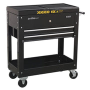 Sealey Mobile Tool & Parts Trolley Black AP705MB Sealey - Dynamic Drive