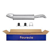 Hella End Silencer Rear fits VW Golf 1998-2002 1.9