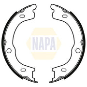 NAPA Parking Brake Shoe Set fits Kia Sorento I 2006-2011 2.5 3.3