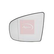 Apec Exterior Wing Mirror Glass Left fits BMW X5 2006-2013 3.0 4.8