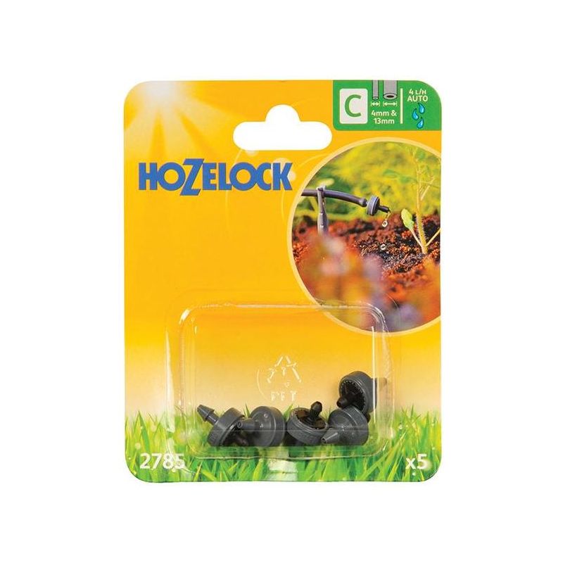 Hozelock 2785 End Line Pressure Dripper 4mm/13mm (Pack 5) Hozelock - NN4 Online