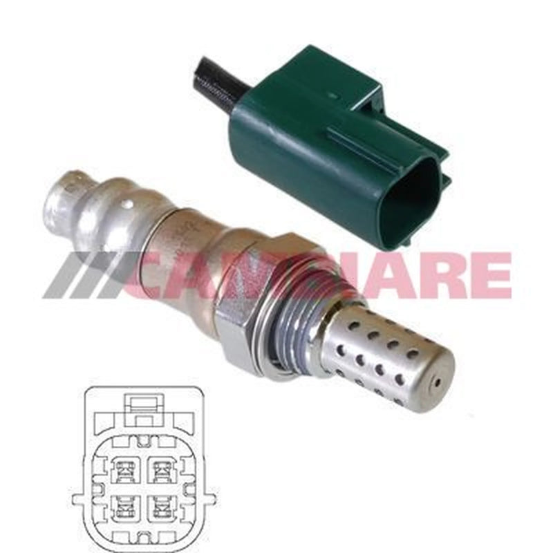 Cambiare O2 Lambda Oxygen Sensor after catalytic conve fits Nissan Micra C+C III