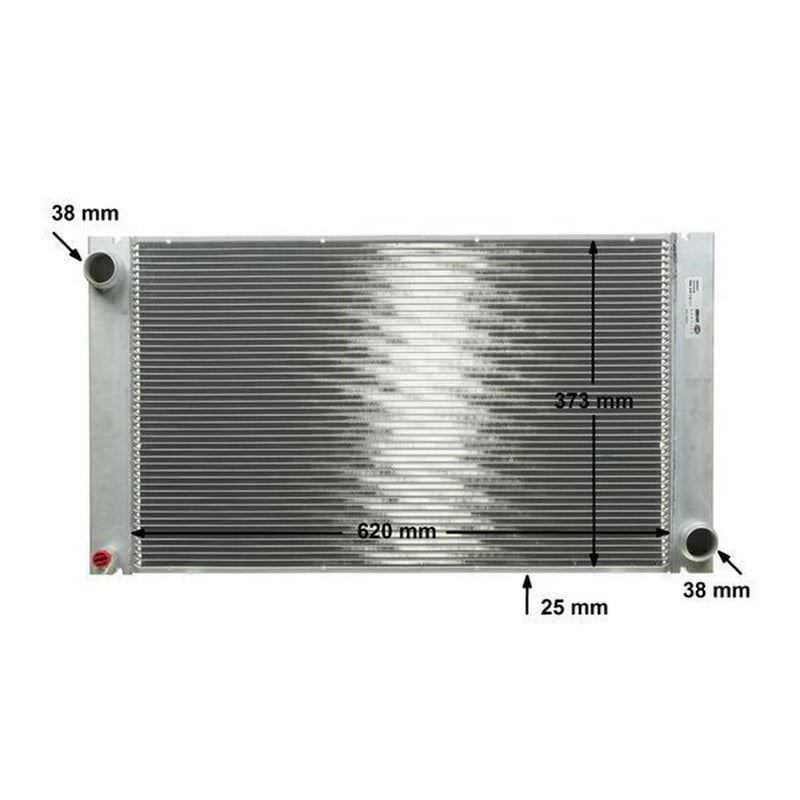 Mahle Engine Radiator fits BMW 5 2002-2010