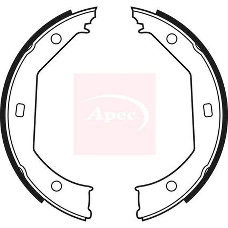Apec Parking Brake Shoe Set SHU594