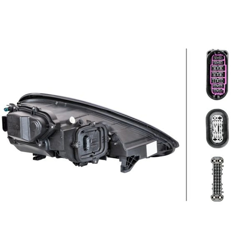 Hella Headlight Headlamp LED Left fits Porsche Panamera 2009-2016 3.0 3.6 4.8