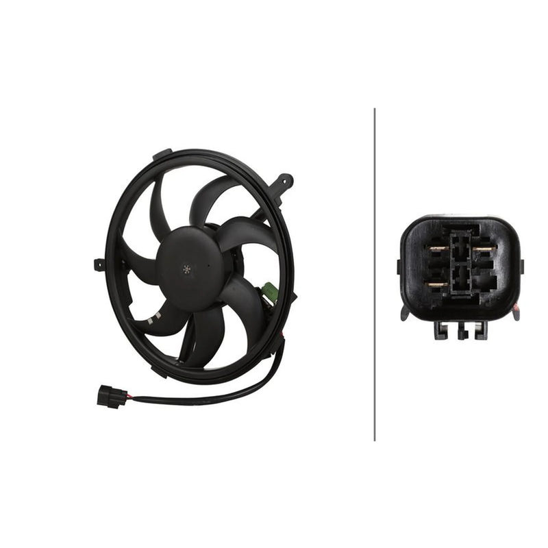 Hella Engine Cooling Fan fits Mini Mini 2006-2015