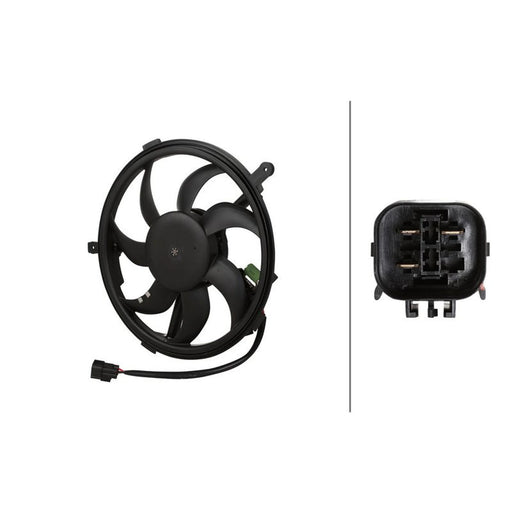 Hella Engine Cooling Fan fits Mini Mini 2006-2015