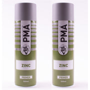 2x Autotek Professional Zinc Primer 500ml Spray Paint High Coverage Autotek - Dynamic Drive